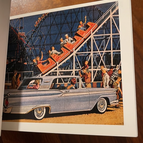 NEVER USED CLASSIC FIFTIES CARS POSTCARD SET - 30 FULL COLOR CARDS - Picture 5 of 6